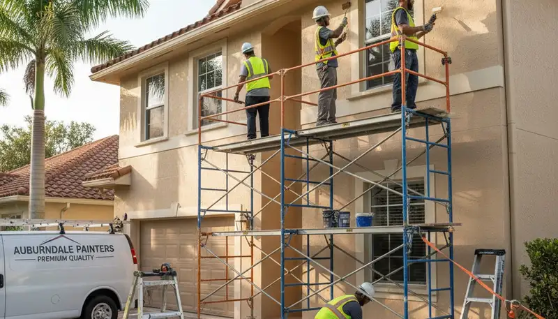 Lakeland, FL painting contractor serving homes and businesses with professional interior and exterior painting