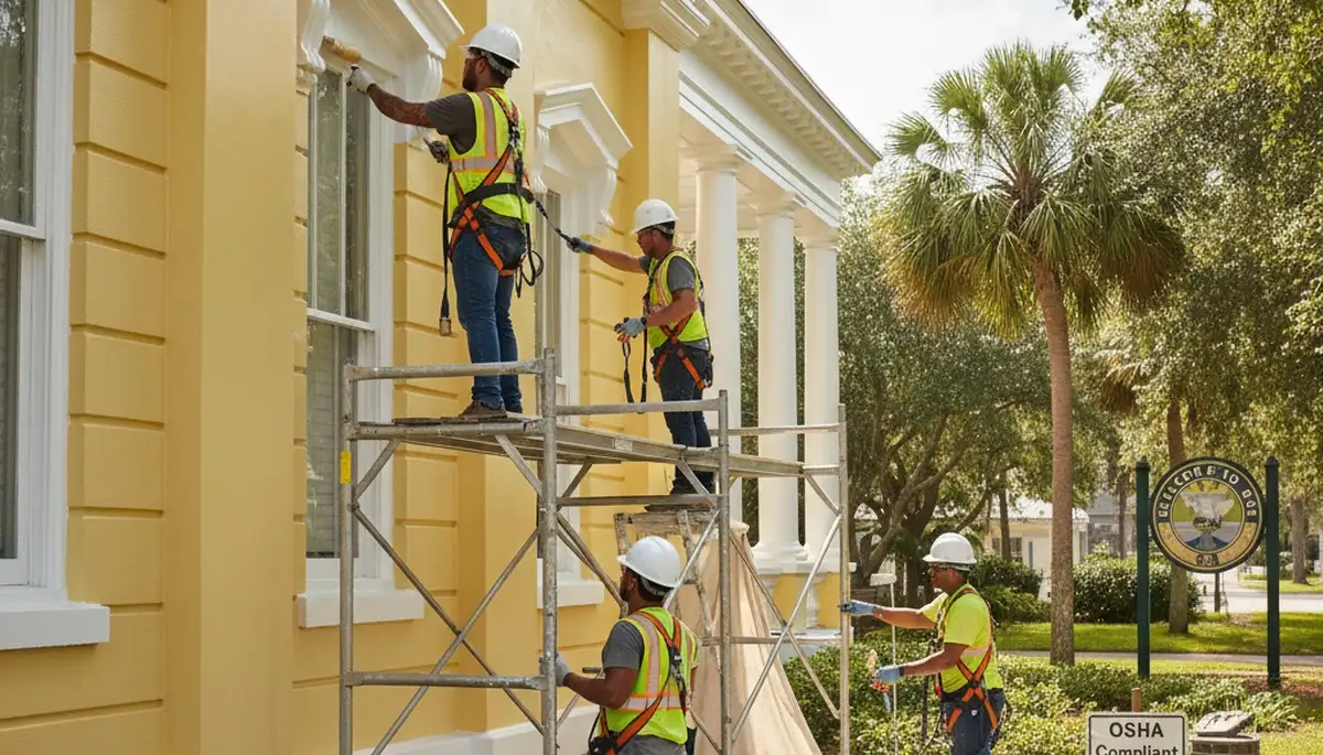 Professional painters in Lakeland, FL providing residential and commercial painting services