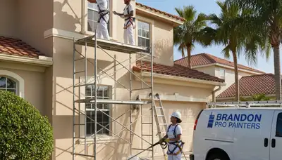 Lakeland, FL painting contractor team providing professional residential and commercial painting services