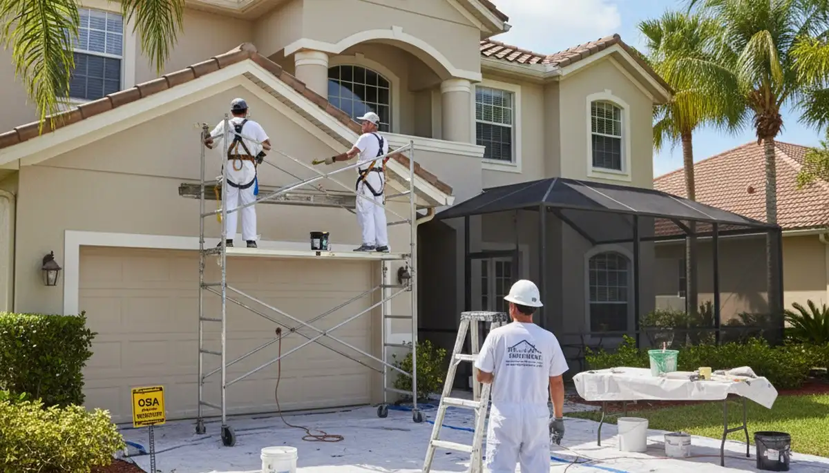 Professional painters in Lakeland, FL providing interior and exterior painting services