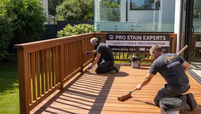 Lakeland, FL deck staining for wood protection and a refreshed outdoor finish