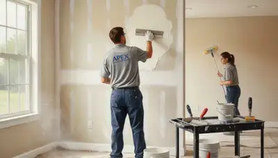 Lakeland, FL drywall repair for cracks, holes, and water damage with seamless finish