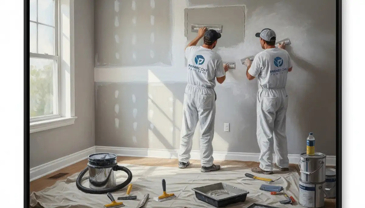 Lakeland, FL drywall repair for cracks, holes, and water damage by Lakeland Paint Pros