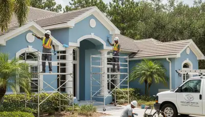 Professional painting service in Lakeland, FL for interior and exterior home painting projects