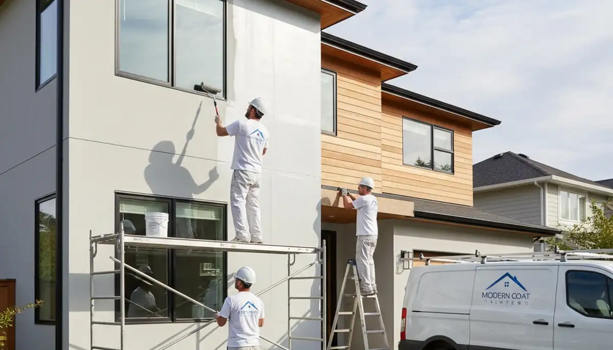 Exterior house painting in Lakeland, FL by Lakeland Paint Pros for durable curb appeal and weather protection