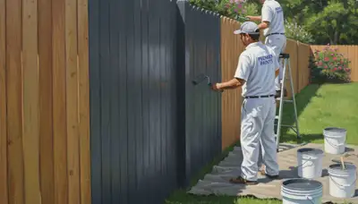 Fence painting service in Lakeland, FL for durable, weather-resistant curb appeal
