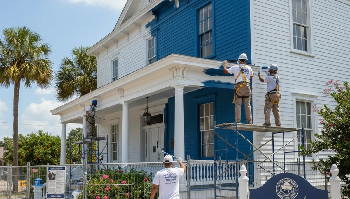 Professional painters in Lakeland, FL providing interior and exterior painting services