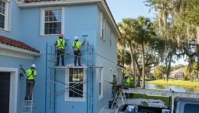 Lakeland, FL painting company providing professional residential and commercial painting services
