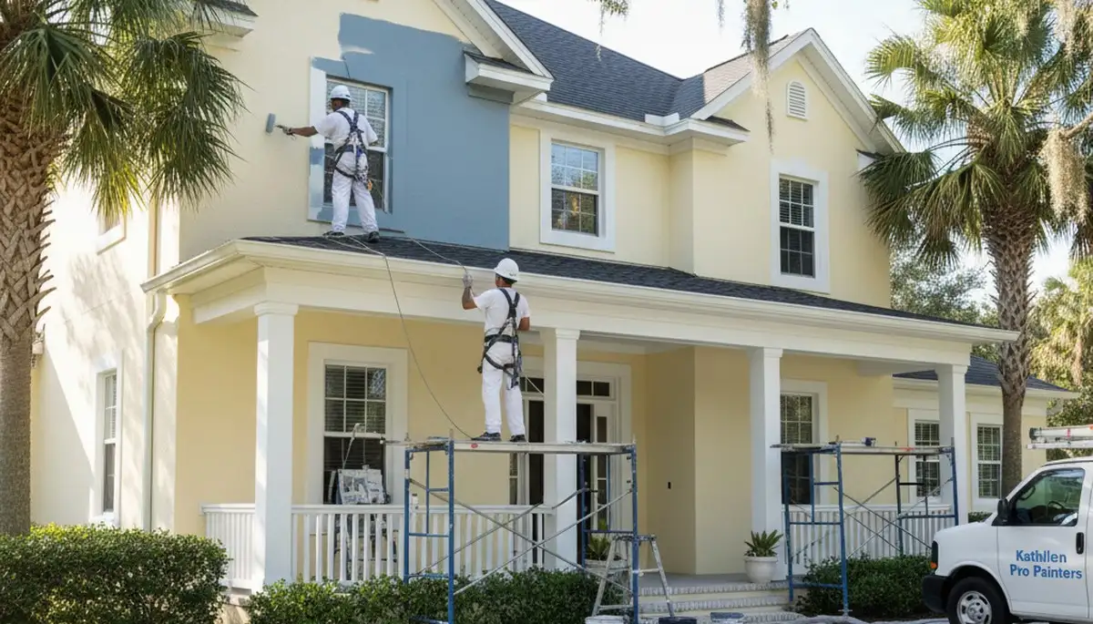 Lakeland, FL painters providing professional residential and commercial painting services