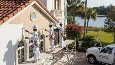 Professional painter serving Lakeland, FL for residential and commercial painting services