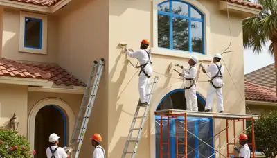 Lakeland, FL painting contractor serving residential and commercial interior and exterior painting projects