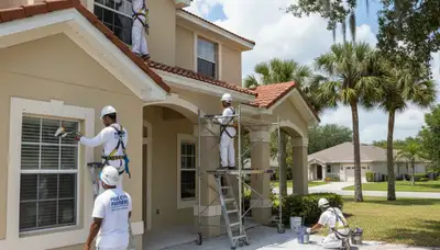 Lakeland, FL painting contractor providing professional residential and commercial painting services