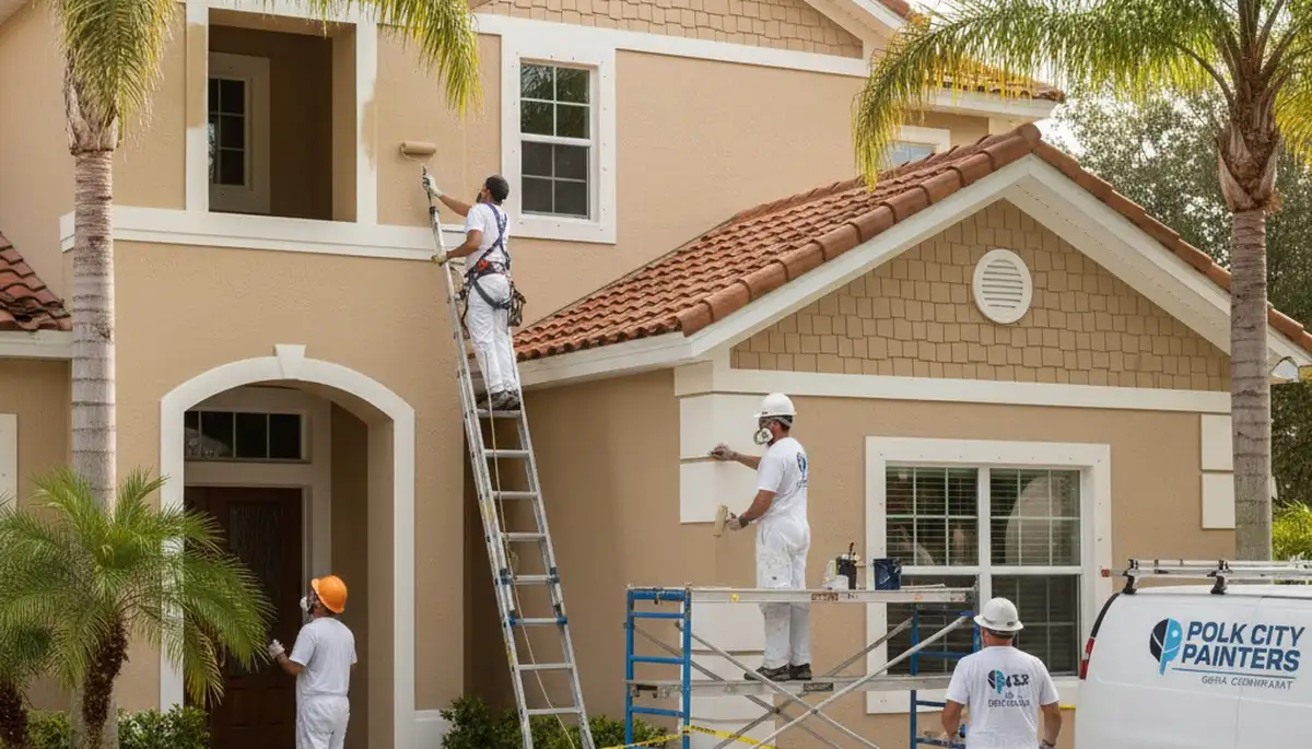 Professional painters in Lakeland, FL providing residential and commercial painting services