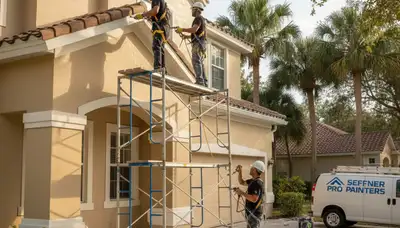 Professional painters providing interior and exterior painting services in Lakeland, FL