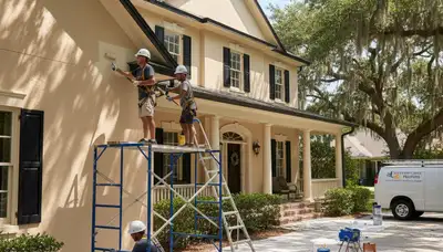 Professional painters in Lakeland, FL providing interior and exterior painting services