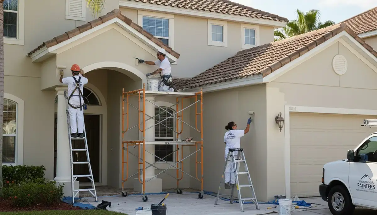 Lakeland, FL painting contractor providing professional residential and commercial painting services