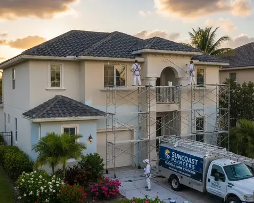 Exterior painting services for Florida homes in Lakeland, FL by PaintersLakelandFL.com