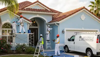 Professional painters in Lakeland, FL providing interior and exterior painting services